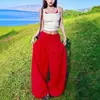 Calça de Terno Reta de Cintura Alta para Mulheres Primavera/Verão 2026, Caimento Solto e Fluido, Calça Casual de Perna Larga Emagrecedora, Comprimento até o Chão