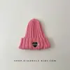 Gorros de Lana para Niños y Niñas en Otoño e Invierno, Cortavientos y Cálidos, Gorros de Orejeras de Punto con Agujeros Tendencia Coreana, Gorros Anti-Frío