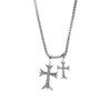 Colar Duplo Cruzado Feminino Decorativo Corrente de Suéter Acessórios de Joias de Luxo Acessíveis Doce Cool Quadrado Corrente de Contas Sexy