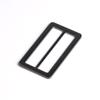 Y003 Hebilla Metálica en Forma de D Hebilla de Ajuste para Cinturón Hebilla de Tres Velocidades Botón de Doble Pasador Accesorio para Hebilla de Gabardina Vestido