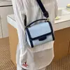 Bolso de Mano Patchwork Bloque de Color Lujo Ligero para Mujer, Nuevo Primavera 2026 Casual Retro Textura de Alta Calidad Bolso de Hombro para Debajo del Brazo
