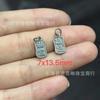 Shanxi plata vieja retro hacer viejo pequeña gota resbalón pequeño colgante varios estilos de plata Panax notoginseng DIY accesorios de joyería de juego literario