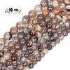 Cuentas Redondas de Ágata Rayado del Golfo Pérsico de 6/8/10 mm Accesorios para Joyería Materiales para Pulsera Collar DIY