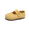 Zapatos de Cuero para Niñas Estilo Ballet Dopamine 2026 Primavera y Otoño Nuevos Zapatos Birkenstock para Niños Guardería Calzado Plano para Bebé