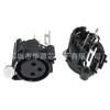 Pata Recta Pata Curva Conector XLR de Tres Núcleos XLR de 3 Núcleos XLR Multifunción Mezclador de Micrófono de Audio XLR Conector XLR