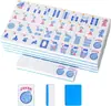 Venta Caliente Amazon Transfronterizo US Mahjong Mini Mahjong de Viaje Portátil Pequeño Mahjong Frotado a Mano Mahjong para el Hogar Mahjong