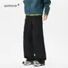 Pantalones de trabajo para hombre estilo americano para exteriores, pantalones de senderismo impermeables de secado rápido para primavera, pantalones deportivos casuales funcionales con cadena lateral
