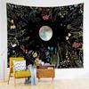 Tapiz Personalización Estilo Bohemio Americano Mandala Fondo de Dormitorio Decoración de Habitación Hogar Personalización de Tela Colgante Transfronterizo