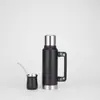 Botella de Agua Termo de Acero Inoxidable 304 Transfronteriza, Termo Portátil de Gran Capacidad, Botella de Agua Caliente para el Hogar, Personalizable