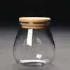 Frasco de Vidrio Transparente de Gran Capacidad para Granos y Té, Recipiente para Snacks, Contenedor Sellado Hecho de Vidrio de Borosilicato Alto
