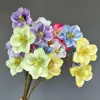 Simulación de ramo de tulipanes de poste extranjero estilo ins boda decoración de boda material de flor adornos para sala de estar en casa flores artificiales venta al por mayor