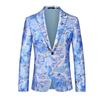 Suministro a Largo Plazo se Especializa en Trajes Estampados de un Botón para Hombre, Trajes de Talla Grande Ajustados para Hombre, Sacos Individuales y Venta al por Mayor de Comercio Exterior