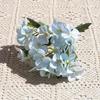 Pequeño Ramo de Flores de Begonia de 5 Ramas, Flores Artificiales para Decoración del Hogar, Decoración de Bodas y Estudios Fotográficos