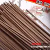 Jaula para pájaros bambú seda bambú Jaula para pájaros cuadrada regular bambú seda bambú material Palo de bambú DIY material DIY Tiras de bambú Bambú Morado Carbonizado