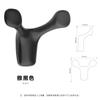 Aleación de Zinc Gancho Europeo para Ropa Gancho Individual Perforado Gancho para Abrigo Armario Cocina y Baño Colgante de Pared Creativo Gancho para Ropa