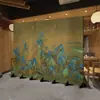Biombo estilo japonés sala de estar de hotel entrada de oficina decoración club de tatuajes ukiyo-e plegable