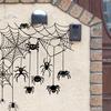 2025 Amazon Halloween Afh1470 Pegatinas de Pared de Arañas Soporte para Listado en Plataforma Transfronteriza, Etiquetado y Dropshipping
