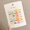 Pinzas para el pelo BB de colores dopamina para niños, pinzas para el pelo versátiles dulces y lindas para niñas y bebés, pequeños accesorios para el pelo