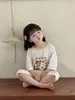 Pijama infantil Amaya de manga corta y pantalón corto, ropa de verano con aire acondicionado, Tencel Lyocell, ropa informal para el hogar.