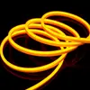 Tira de Luz de Neón Monocromática de Silicona de Imitación Modificada 6x12mm Impermeable para Exteriores Tira de Luz de Neón LED Flexible Bajo Voltaje 12V