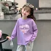 Primavera Mediano a Grande Niños Bebé Capa Interior Capa Base Camisa Niña Ropa de Primavera Top Niña Ropa de Otoño Camiseta de Manga Larga de Algodón Puro