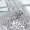 [Plata Quebrada, Pocos Taels] Separadores Cuadrados de Plata Gruesa que Conservan el Color, Cuentas Sueltas, Pulsera de Cuentas Hecha a Mano para Bricolaje, Material para Pulseras