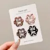Pinzas para el cabello infantiles de moda con forma de estrella, versátiles y no dañan el cabello, juego de pasadores para arreglar mechones sueltos y flequillo, accesorios para el cabello para niñas