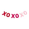 Bandeira de Puxar com Letras de Feltro Dia dos Namorados Transfronteiriço Banner Xoxo Decorações de Festa Feriado Arrumadas à Mão Venda por Atacado Personalização
