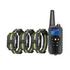 Dispositivo de Entrenamiento para Perros, Dispositivo Anti-Ladrido, Recargable, Impermeable, Anti-Ladrido, Control Remoto de Larga Distancia de 800 m, Collares de Descarga Eléctrica para Mascotas, Transfronterizo