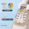 No es necesario atar Zapatos de Niños Hebilla de Zapato de Dibujos Animados Perezosos Fijador Decorativo Libre Hebilla de Resorte Accesorios Accesorios para Zapatos Flor de Zapato