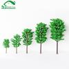 Árvores em Miniatura, Árvores Pequenas para Paisagismo de Jardim, Árvores Artificiais de Plástico Paulownia Feitas à Mão, Materiais de Paisagismo para Maquetes de Arquitetura