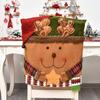 2026 Novas Capas de Cadeira para Decoração de Natal, Capas para Banqueta Transfronteiriças, Novas Capas de Cadeira de Boneca, Enfeites de Decoração para Casa Europeus e Americanos