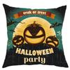 Almofada Decorativa de Halloween de Produto Novo Transfronteiriço Capa de Almofada de Abóbora e Caveira Almofada Decorativa de Sofá para Sala de Estar Almofada de Cabeceira