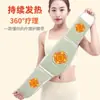 Cinturón de Protección para Cintura y Abdomen Calentado con Artemisa para Terapia, Soporte Lumbar Tejido para Moxibustión, Cinturón de Compresa Caliente de Artemisa para Otoño e Invierno