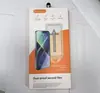 Adecuado para Redmi Note 14 Protector de Pantalla de Vidrio Templado Libre de Polvo, Redmi Note 13/Pro Protector de Pantalla de Vidrio Templado con Eliminación de Polvo, Anti-Mirada, Anti-Caídas
