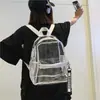 Mochila bolsa de dolor mochila escolar para estudiante nueva elegante moderna mochila escolar mochila impermeable para exteriores y playa bolsa de gelatina transparente