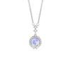Collar con lazo de plata de ley 925 para mujer, diseño de nicho, estilo dulce, cadena de clavícula con piedra esmaltada y colgante de estrella avanzado.