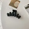 YHJ color nuevo 10cm pintura en aerosol mate forma de ola pinza pasador pinza para el pelo de niña pinza para la parte trasera de la cabeza accesorios para el cabello