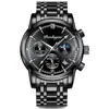 Reloj para Hombre Poedagar Nuevo 8058 Resistente al Agua Luminoso Multifuncional Moda Estudiante Masculino Reloj de Cuarzo