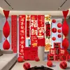 Banderines de tela para celebración de inauguración, decoraciones para la sala de estar de la nueva casa, artículos de decoración para el nuevo hogar, suministros para la ceremonia de mudanza