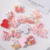 Año del Dragón nuevo suave lindo bendición Xiaolong parche DIY tocado accesorios para el cabello pasador accesorios para funda de teléfono femenina material al por mayor