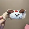 Gatito de Peluche Clip de Ruptura Lindo Corazón Girly Clip Grande BB Clip Estudiante Dulce Clip Lateral Flequillo Pinza para el Cabello