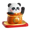 Bolsa de la Suerte Transfronteriza Adorno de Panda Grande 6 pulgadas Adorno para Coche Gato de la Suerte Decoración de Regalo para Apertura de Coche Venta al por Mayor