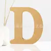 Letras de Madera para Decoración de Pared Letrero Vertical de Rodaja de Alfabeto Tablero Artesanía Decorativa Fiesta en Casa