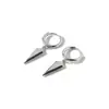 Moda japonesa y coreana aretes de moda mini triángulo invertido metal personalidad aretes aretes accesorios de joyería para mujer venta al por mayor