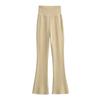 Calça Yoga Micro Corno Pura Feminina Outono 2024 Cintura Alta Legging para Quadril Roupa Externa Emagrecedora Calça Esportiva Fitness