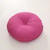 Almofada Tecido Espessado Redonda Japonesa Janela de Canto Soleira de Janela Tatami Chão Meditação Removível Lavável