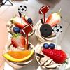Nuevo Adorno para Pastel de Fiesta Temática Fútbol Baloncesto Rugby Adorno para Pastel