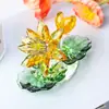 Espejo Cruzado Amazon Mariposa de Cristal Bola de Cristal Adornos Animales Pequeños Creativos Decoración de Coche Manualidades Regalos Navideños
