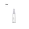 Botella pulverizadora transparente de PET de 5ml 10ml 30ml 60ml 100ml botella pulverizadora pequeña para reempaquetar agua desinfectante cosmética